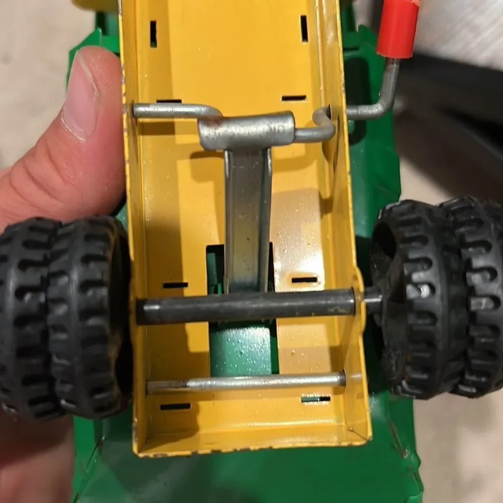 Bandai HERCULESS Tin Toy Dump Truck Late 1960s Japan pressed‎ steel toy